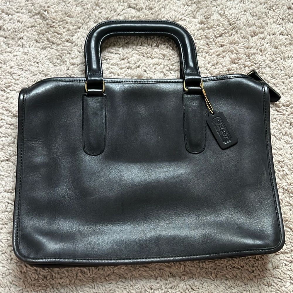 Vintage 70’s Coach Slim Satchel